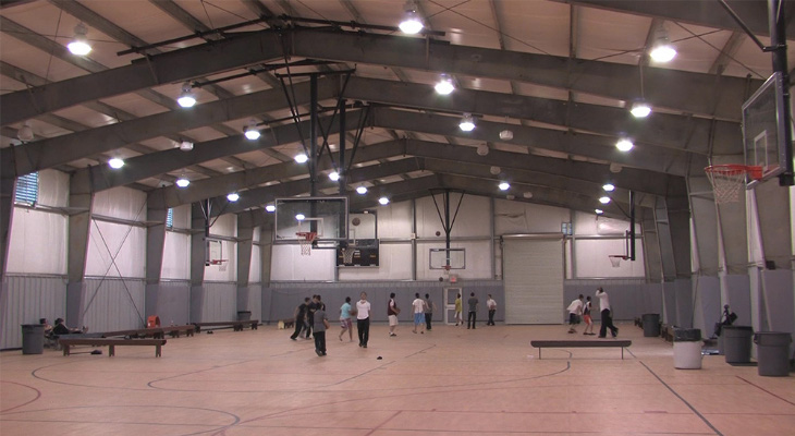 Building Basketball Court